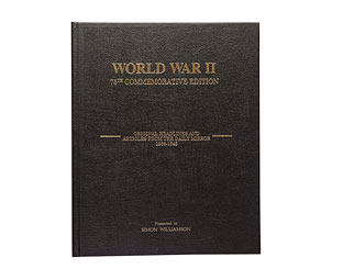 WW2 Commemorative Book 