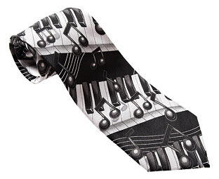 Pure Silk Music Tie 
