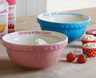 Personalised Mixing Bowl Set 