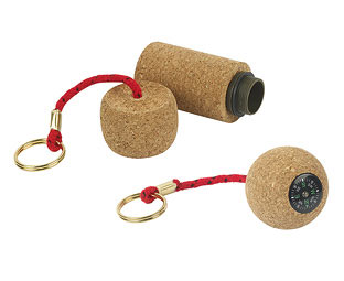 Cork Compass and Cash Stash Keyrings  Buy both and SAVE 3 