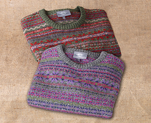 Fair Isle-style Lambswool Jumper 