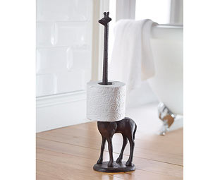 Giraffe Toilet Roll Holder 