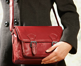 Leather Satchel Bag 