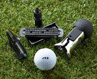 Golf Ball Initials Stamp 