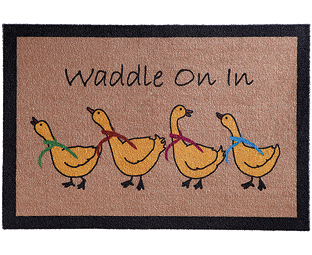 Waddling Duck Door Mat 