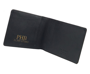 Leather Bi-fold Wallet 