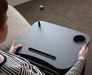Lap Desk with USB Light 