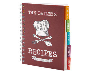 Personalised Recipe Book 
