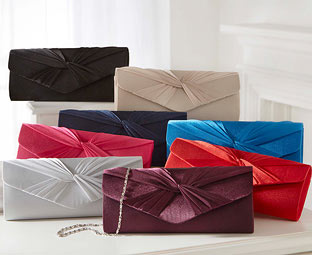 Satin Clutch Bag (1+1 FREE) 