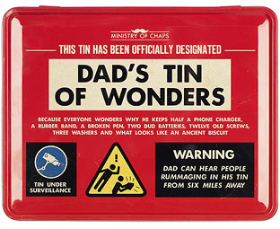 Retro Man Tins 