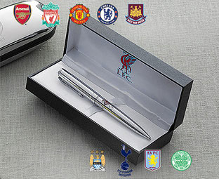 Personalised Official Football Team Ballpoint Pen 