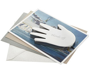 Personalised Hand Paperweight 