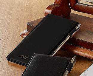 Personalised Maxi Leather Notepad 