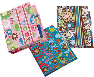 Set of 3 Notepad & Pen Boxes 