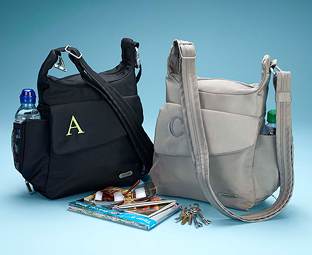 Personalised Travelon Anti-Theft Messenger Bag 