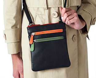 Leather Cross Body Bag 