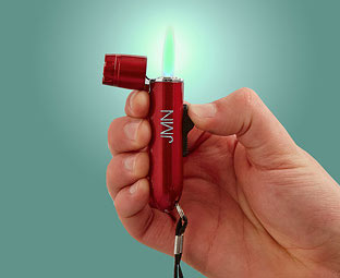 Windproof Lighter and Torch Combo 