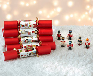 Nutcracker Christmas Crackers (6) 