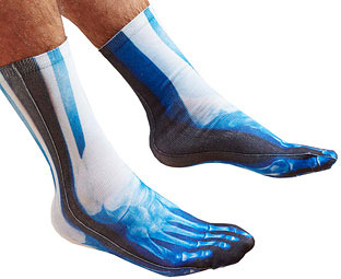 Adults Unisex X-Ray Socks 