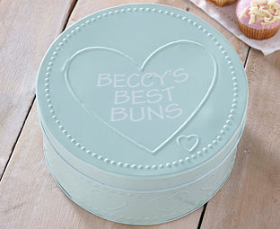 Personalised Cake Tin 