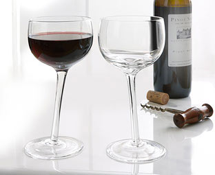 Tipsy Wine Glasses (2) 