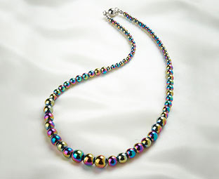 Rainbow Haematite Necklace 