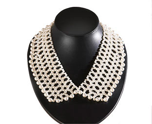 Pearl Collar Necklace 