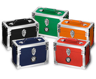 Personalised Portable Singles & CD Storage Box 