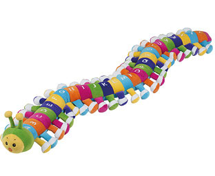Plush Alphabet Caterpillar Soft Toy 
