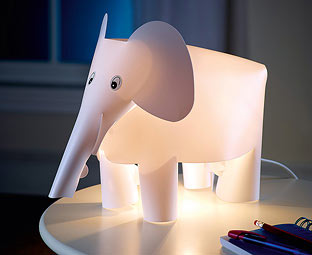 Arty Elephant Lamp 