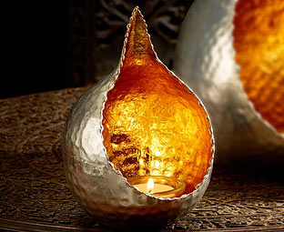 Teardrop Tealight Holder, Small 
