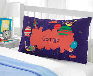 Personalised Childrens Pillow Shams 