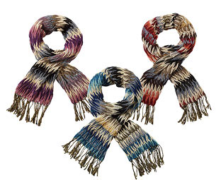 Zig-Zag Scarves  Buy 2 get 1 FREE 