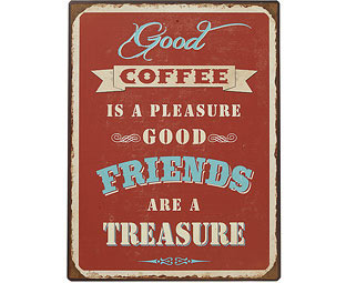 Coffee Makes Everything Possible Plaque 