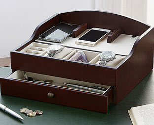Gentlemans Valet Box & Charging Station 
