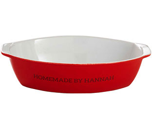 Personalised Baking Dish, Oval 
