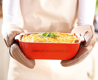 Personalised Baking Dish, Rectangle 