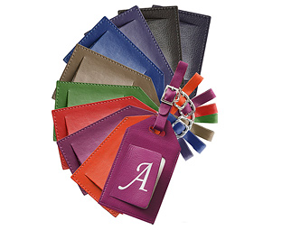 Leather Luggage Tags 